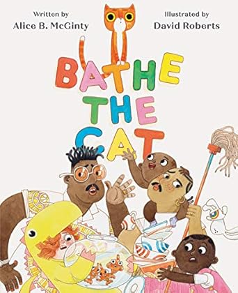 cover for "Bathe the Cat" by Alice B. McGinty