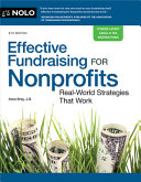 Cover art for "Effective Fundraising for Nonprofits" with imagery of money and grass suggesting growth.