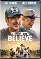 Cover art for "You Gotta Believe" showing baseball players.