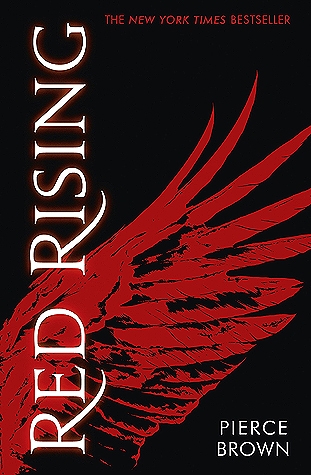 Book cover of a red feathered wing