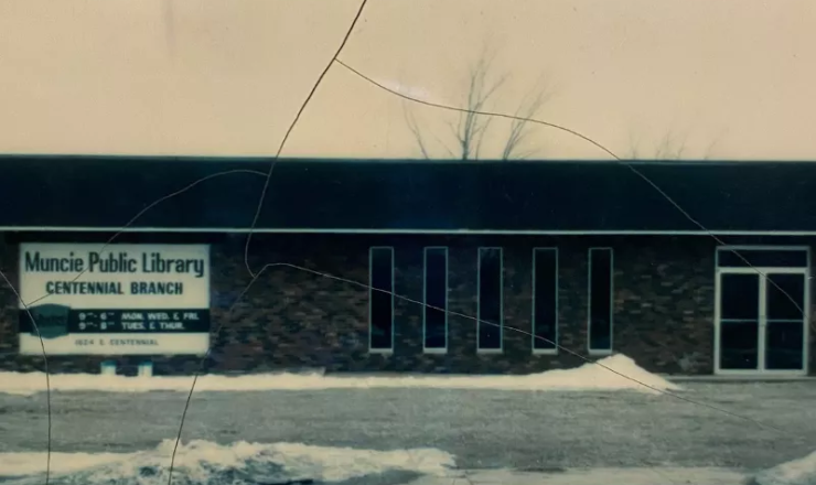 Centennial Branch 1978 in snow