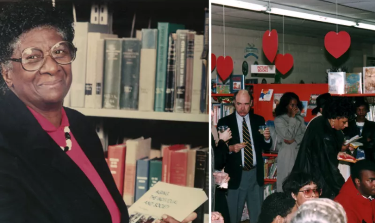 Civil Rights Activist, Vivian Conley Library